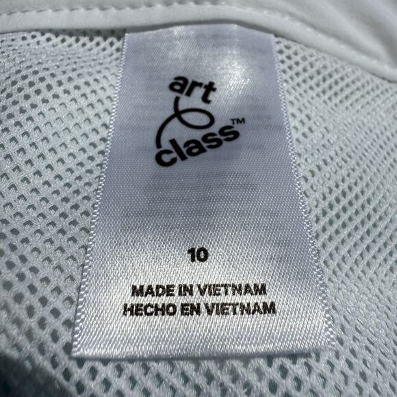 Art Class Boys’ Size 10 Swim Shorts Striped Adjustable Waist Built- in Brief - Picture 4 of 5